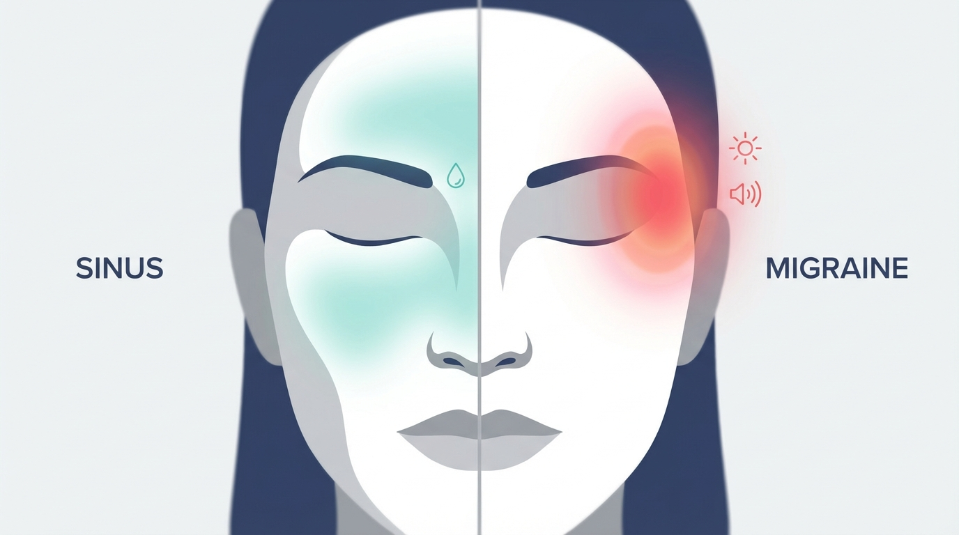At-home sinus headache relief methods