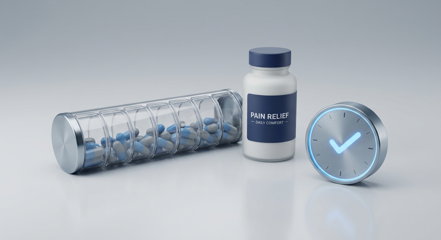Pain management routine graphic