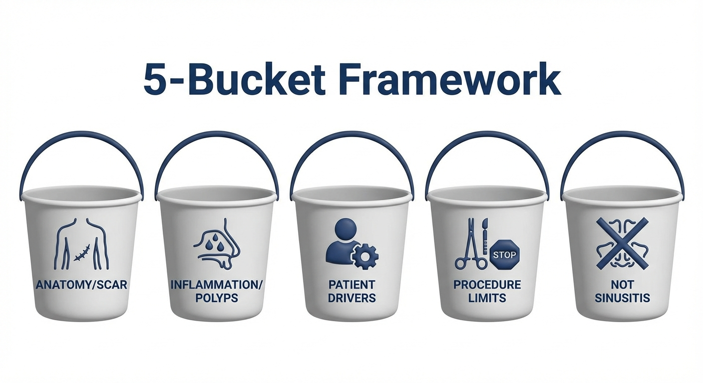 5-bucket framework illustration