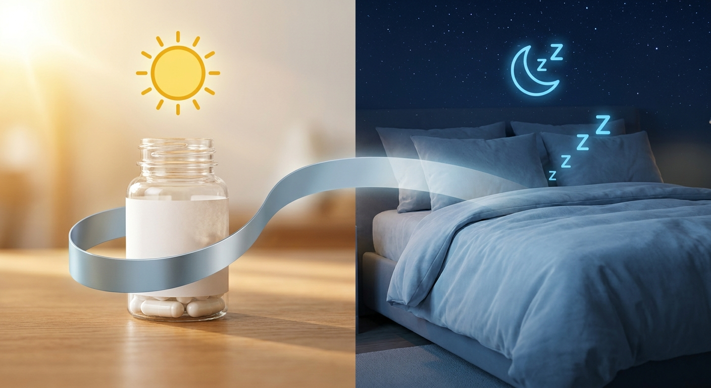 Treat daytime anxiety to calm nights: anxiety medication by day, calmer sleep by night