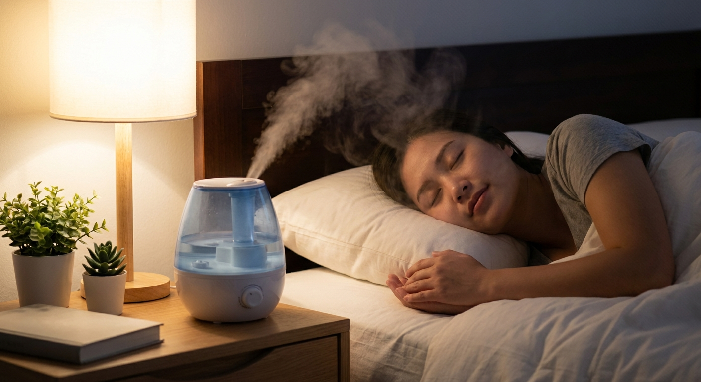 Better sleep with clearer breathing at night