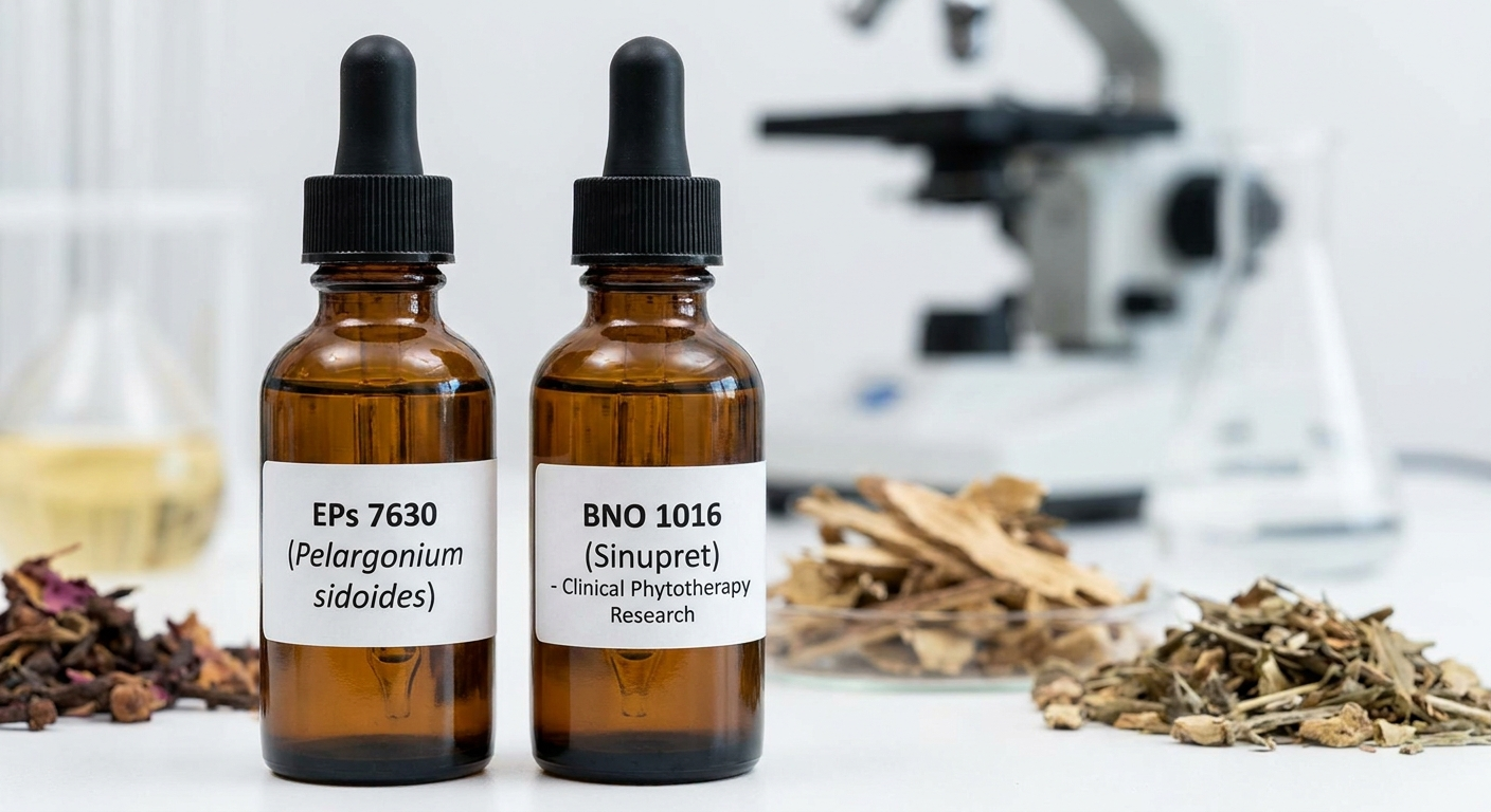 Best-evidence herbal extracts (EPs 7630 and BNO 1016)