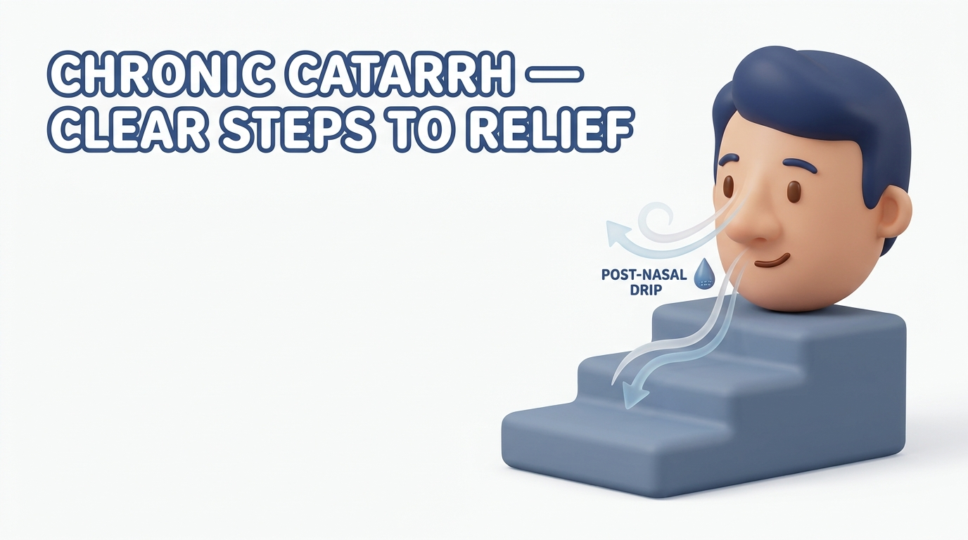 Chronic Catarrh: Causes, Symptoms, and Effective Treatments
