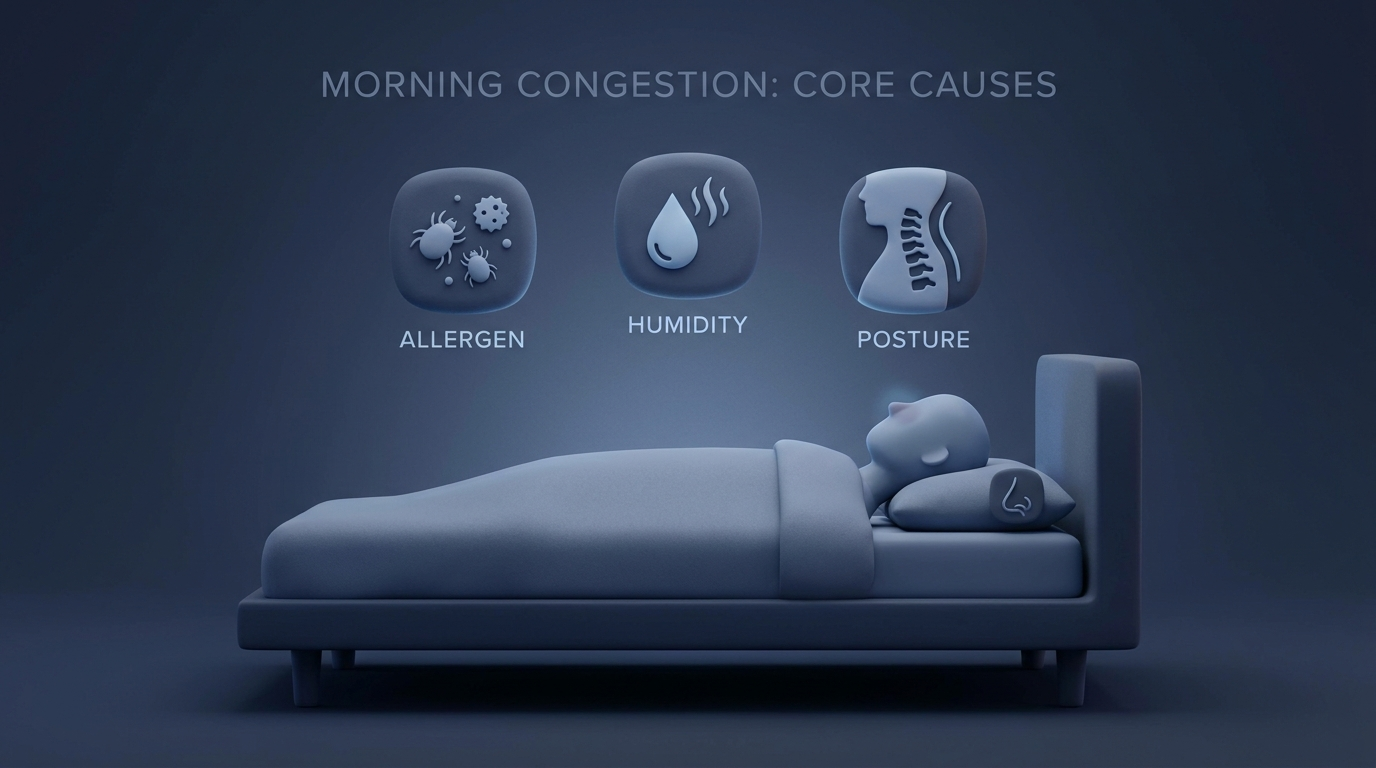Waking Up Congested: Causes, Symptoms, and Effective Remedies