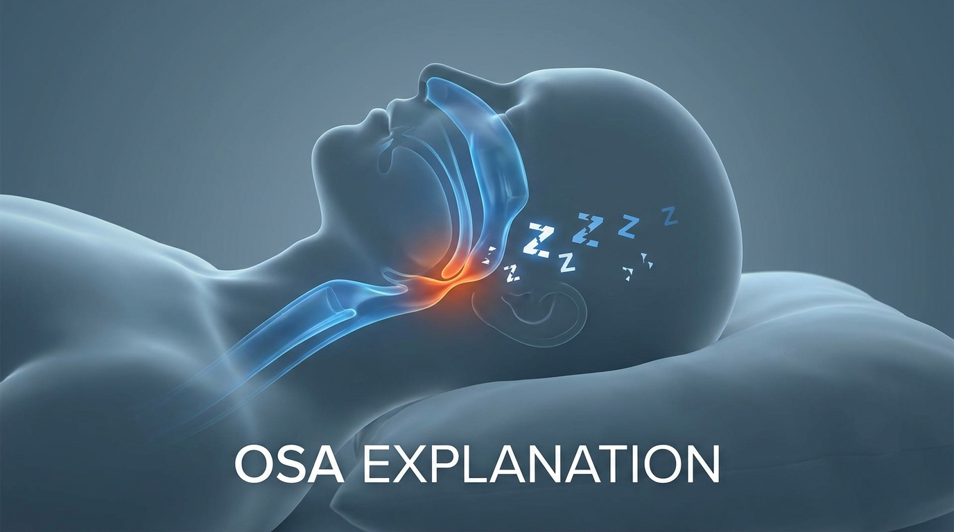 OSA airway pinch illustration