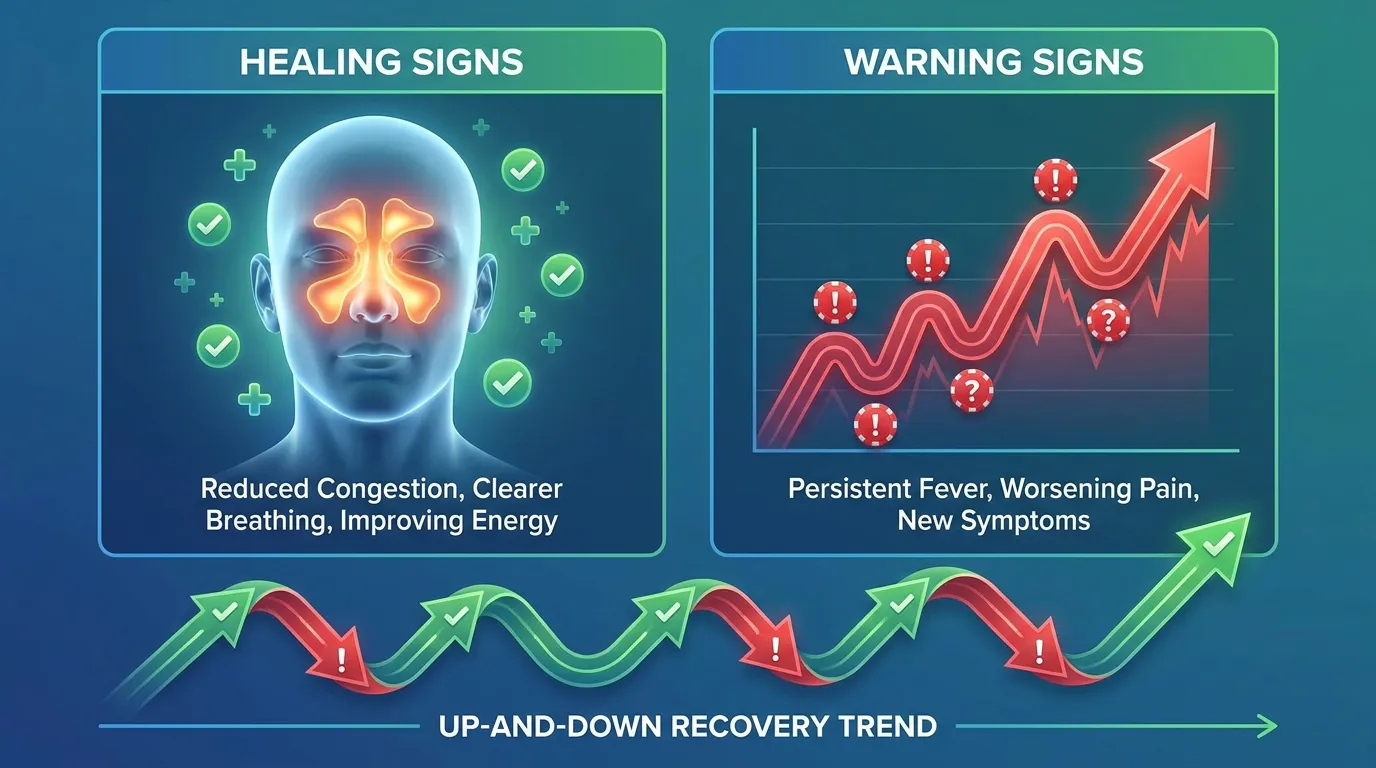 Sinus Surgery Recovery Setbacks: Healing Signs vs. Warning Signs to Watch