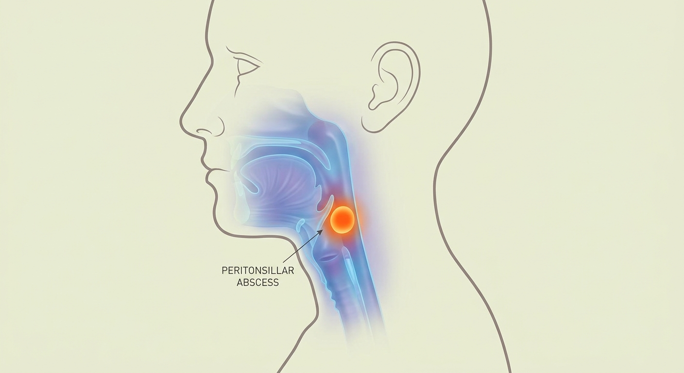 Peritonsillar Abscess: Symptoms, Treatment Options, and When to Go to the ER