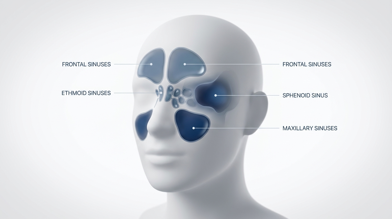 Four Sinus Cavities Explained: Functions of Each Sinus Cavity