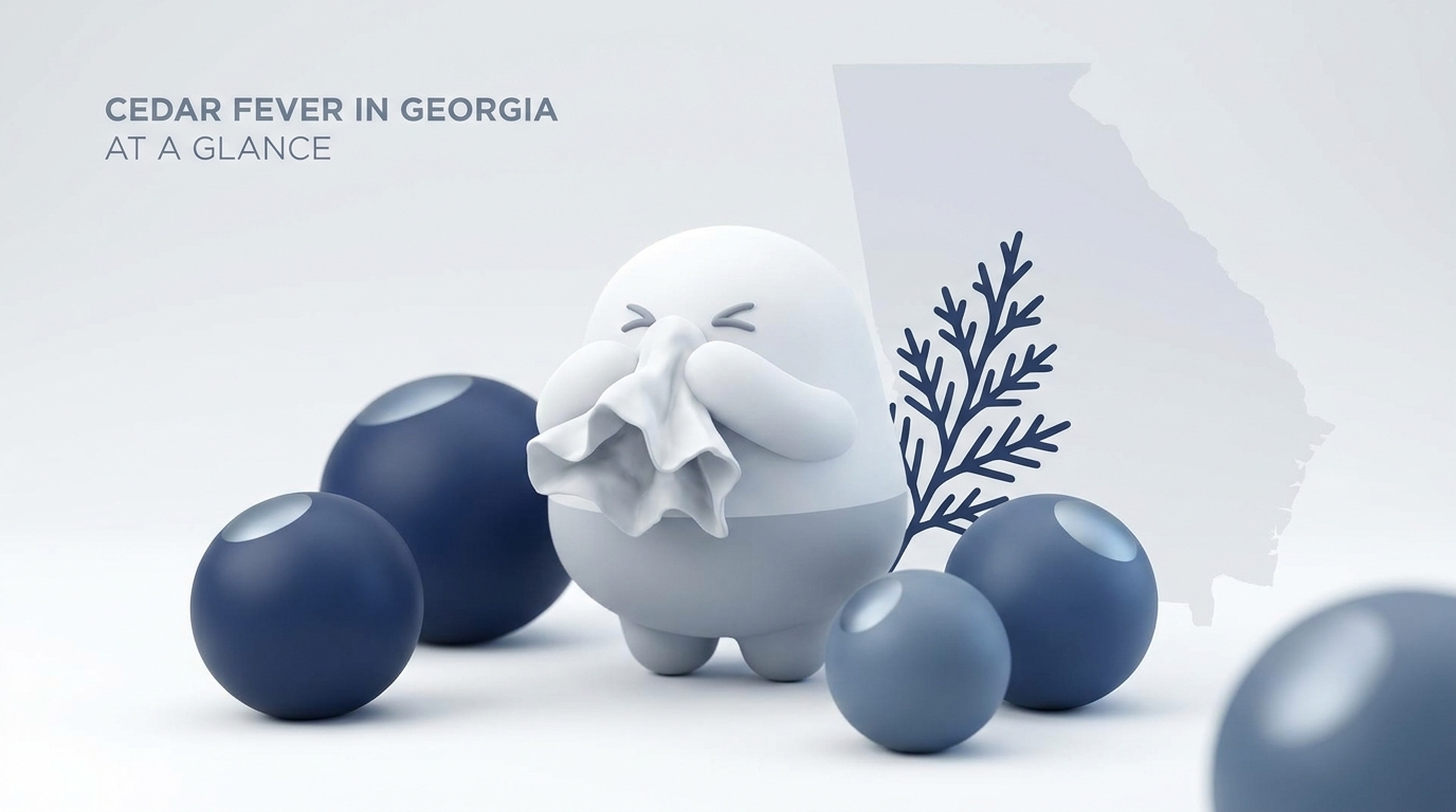 Cedar Fever in Georgia: Symptoms, Causes, and Is It Real?
