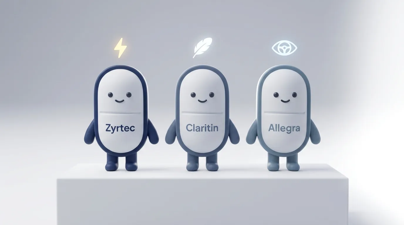 Zyrtec vs Claritin vs Allegra: Which Allergy Medicine Works Best?