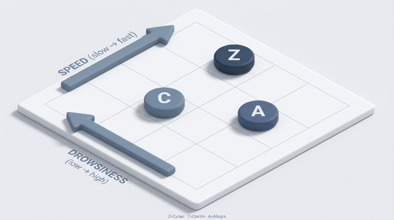 Speed vs drowsiness map: Z, C, A