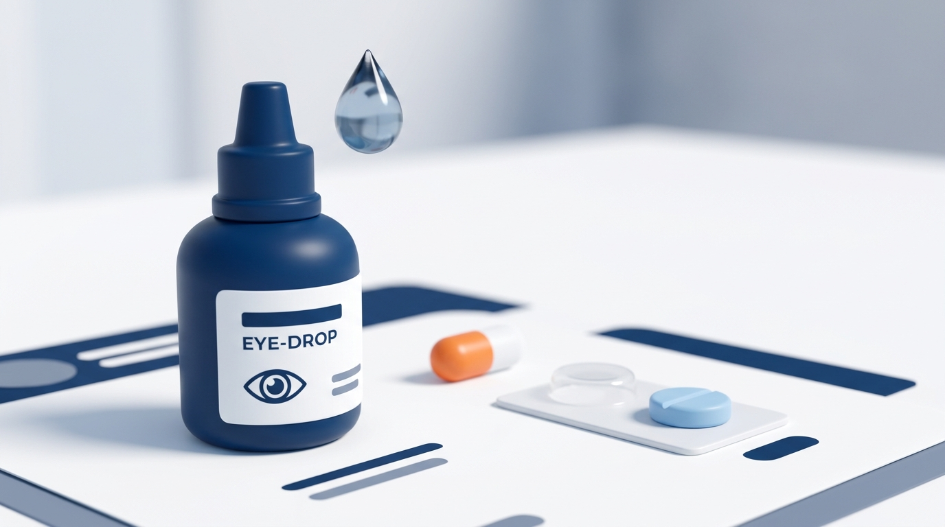 OTC antihistamine eye drops and oral antihistamine