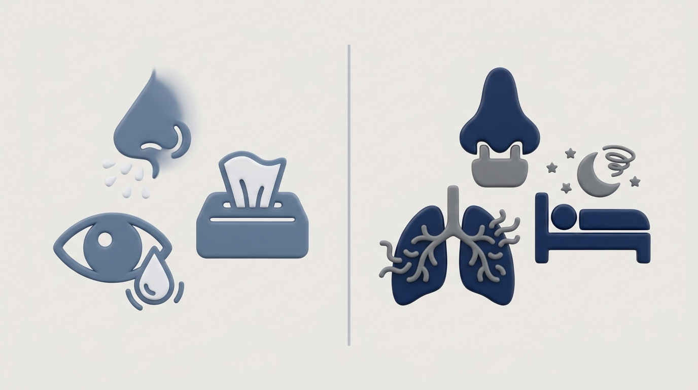 Symptoms quercetin may help vs not solo icon clusters