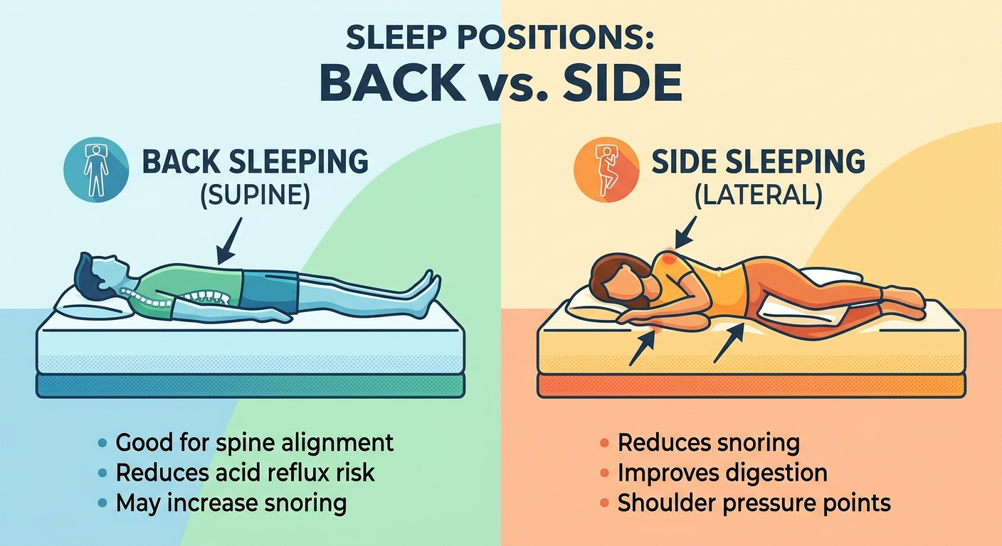 Positional Snoring: Why You Only Snore on Your Back and How to Stop It