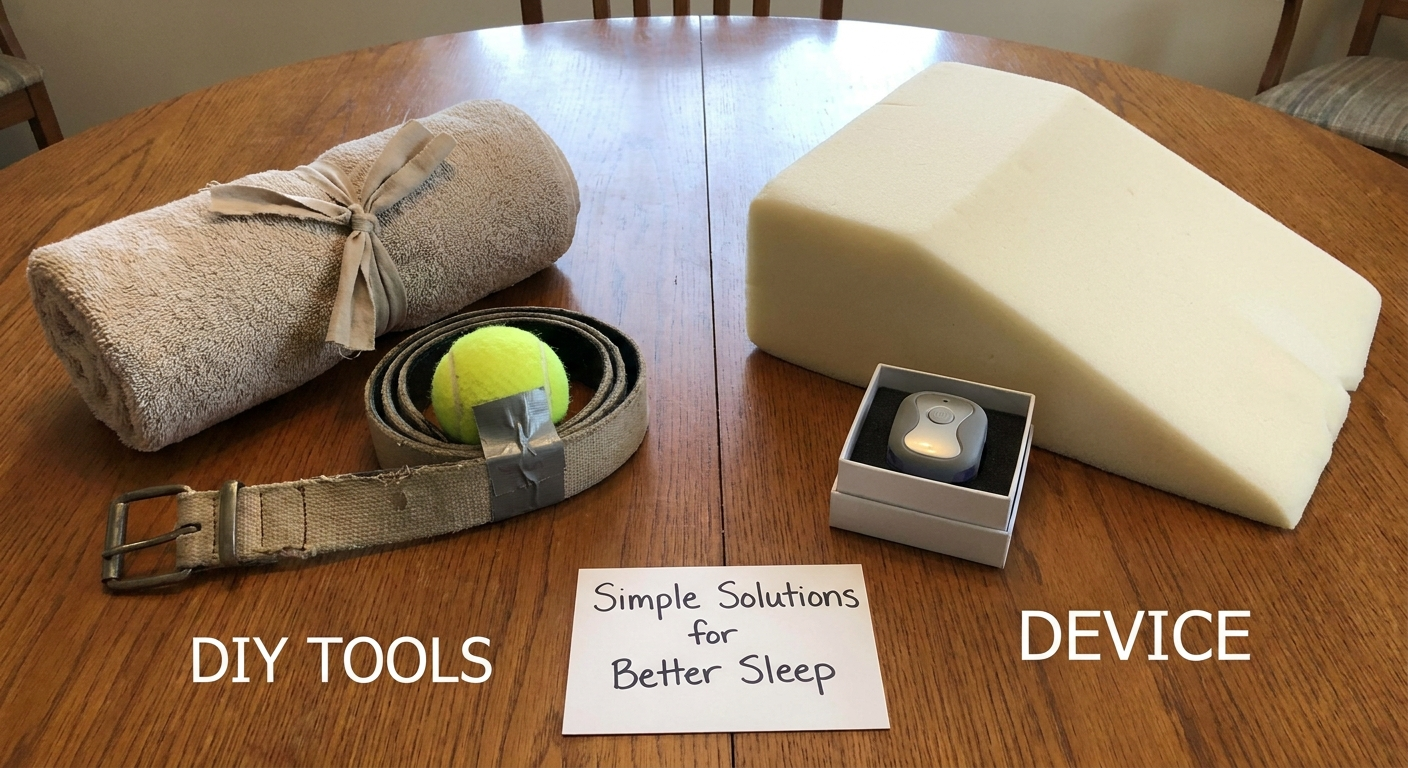 Simple positional therapy tools and devices