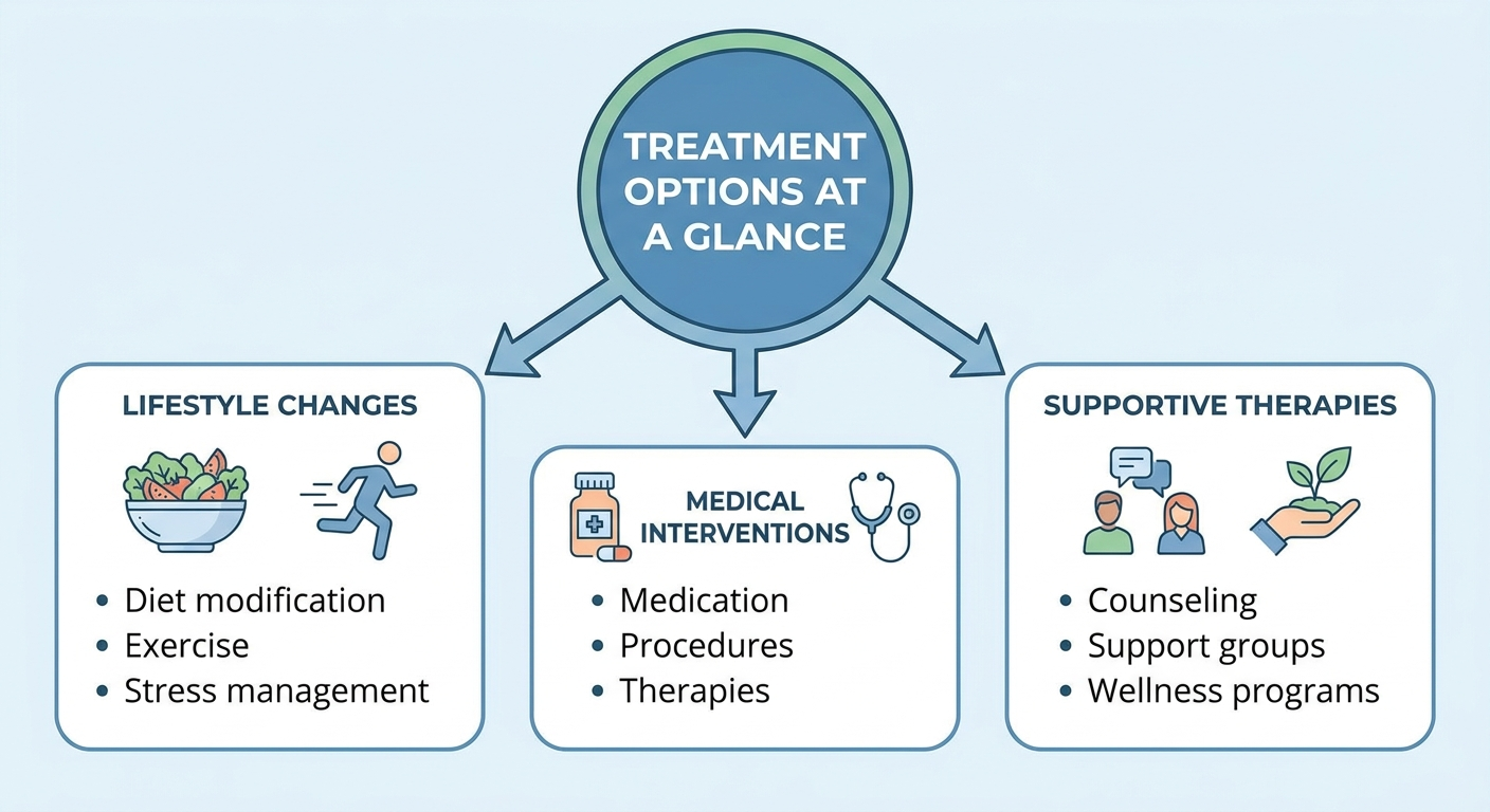 Sleep apnea treatment options at a glance
