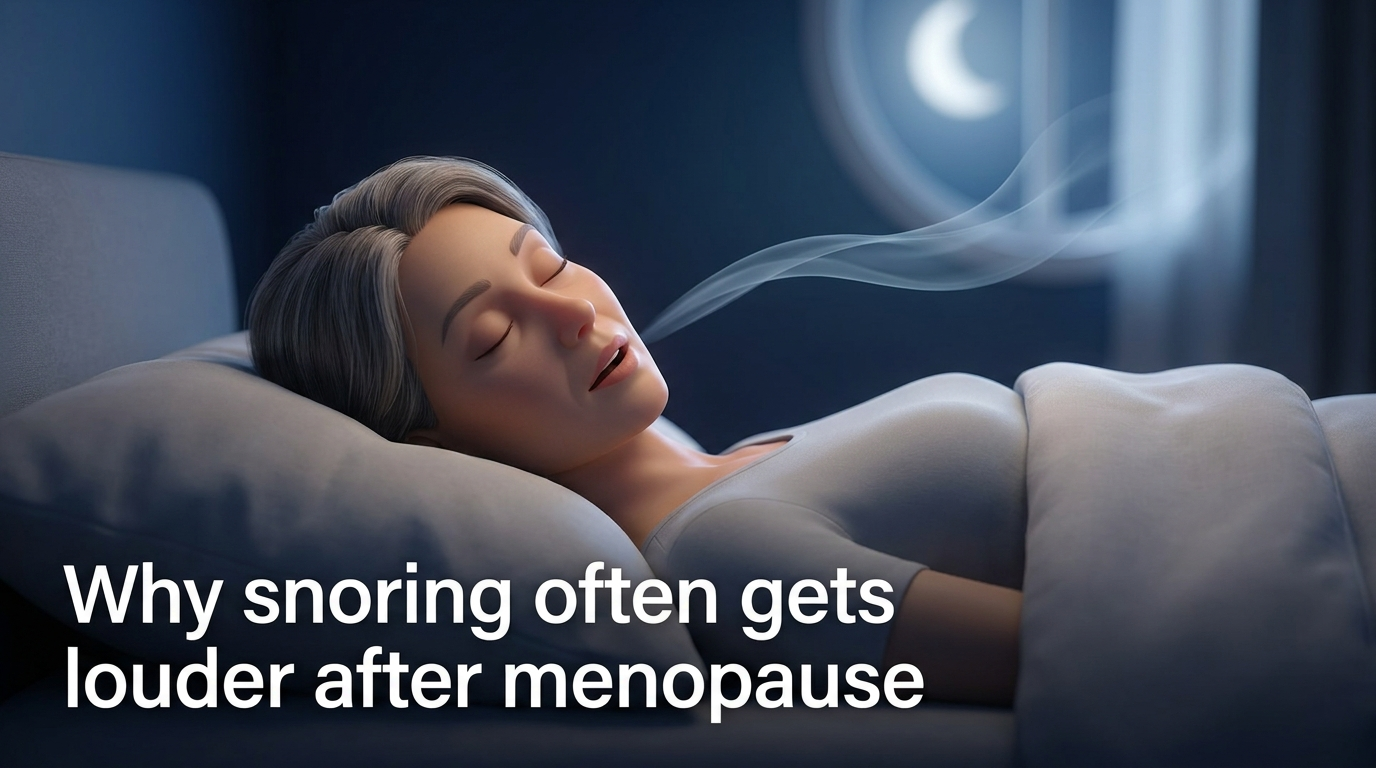 Why Women Snore More After Menopause: Causes and Solutions
