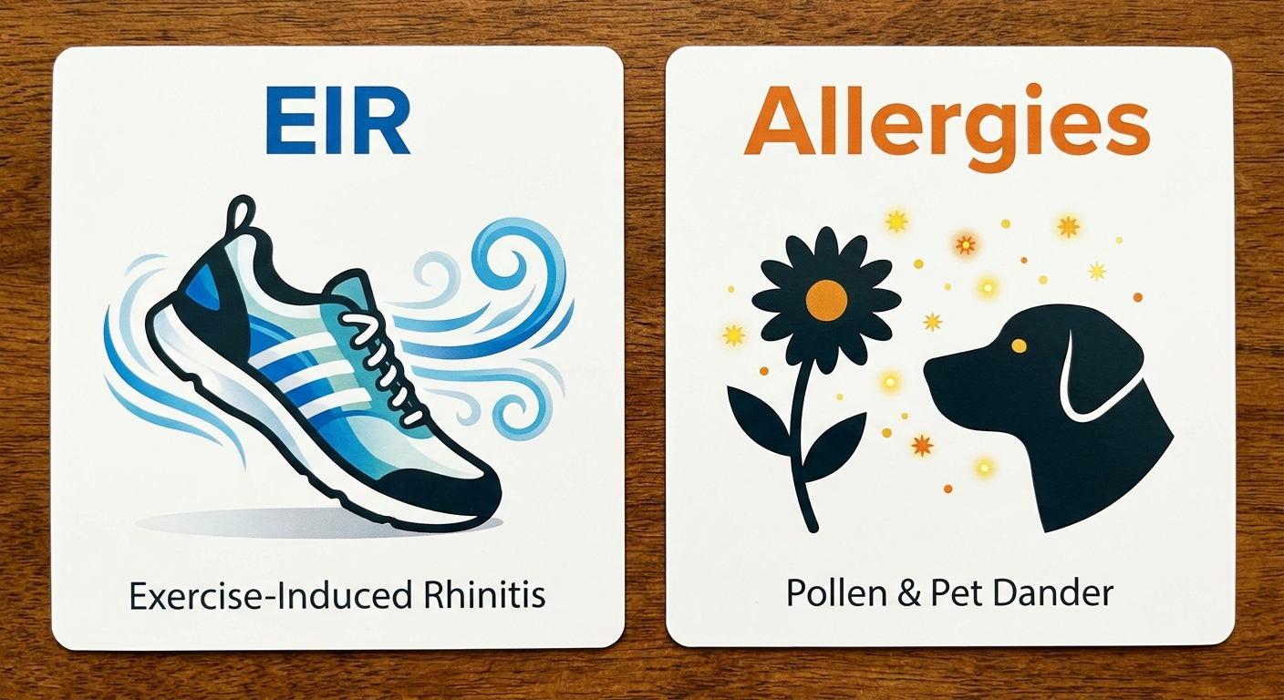 EIR vs. Allergies side-by-side visual