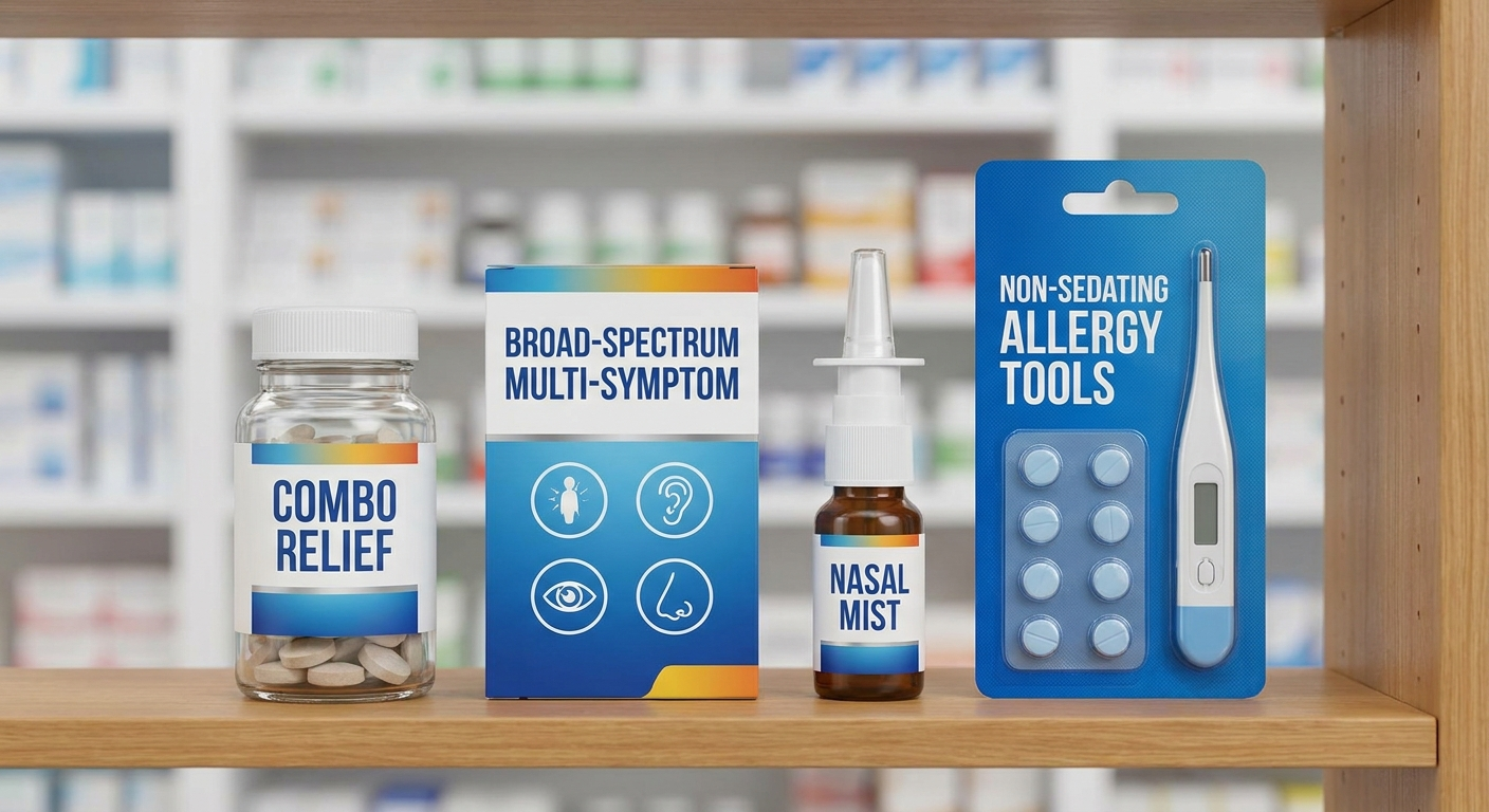 Lineup of OTC categories and tools for congestion relief