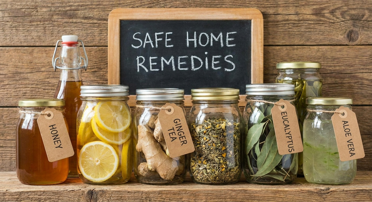 Safe home remedies lineup