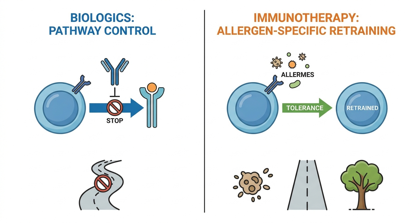 Allergy Biologics vs Immunotherapy: Key Differences, Benefits, and Best Treatment Options