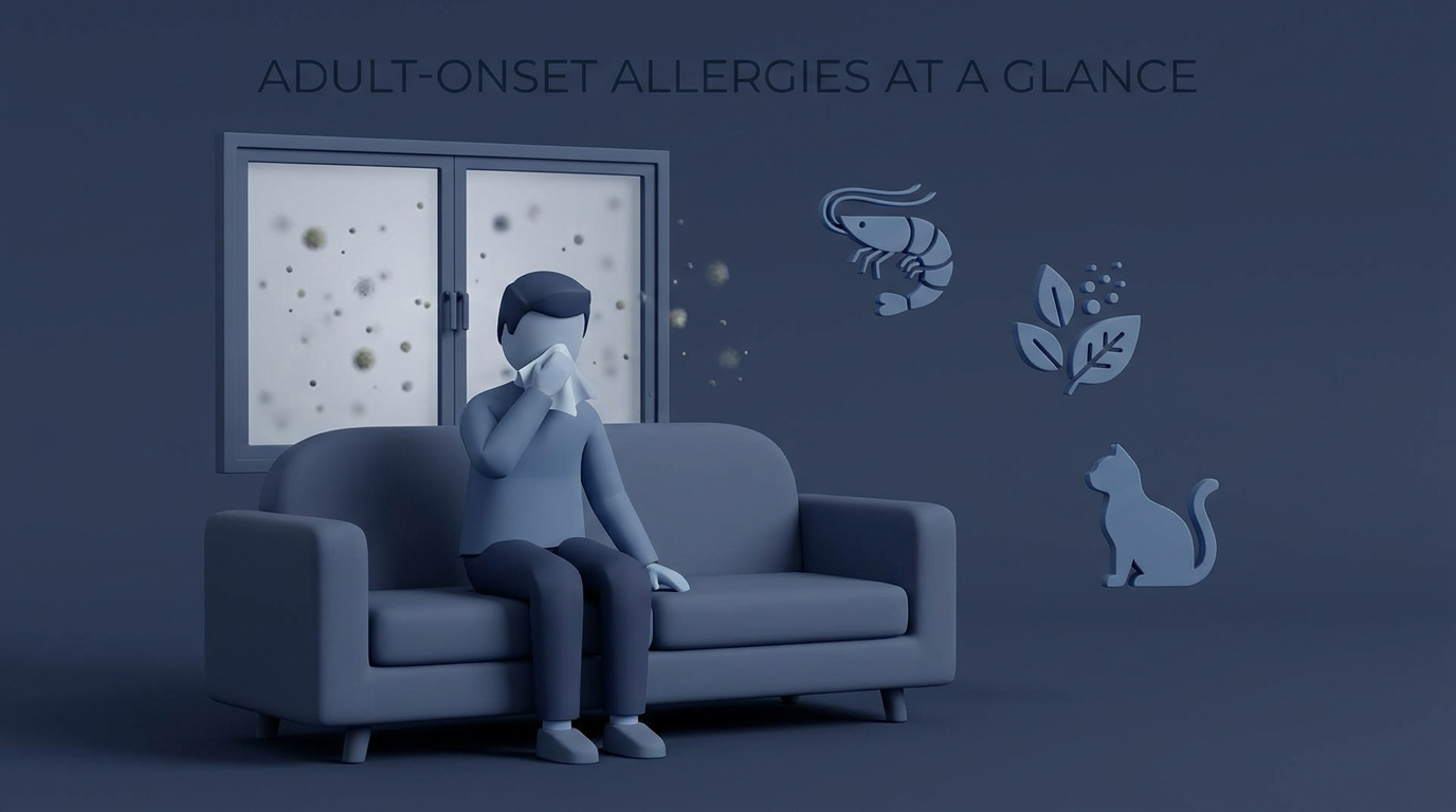 Developing New Allergies as an Adult After 40: Causes, Symptoms, and Prevention
