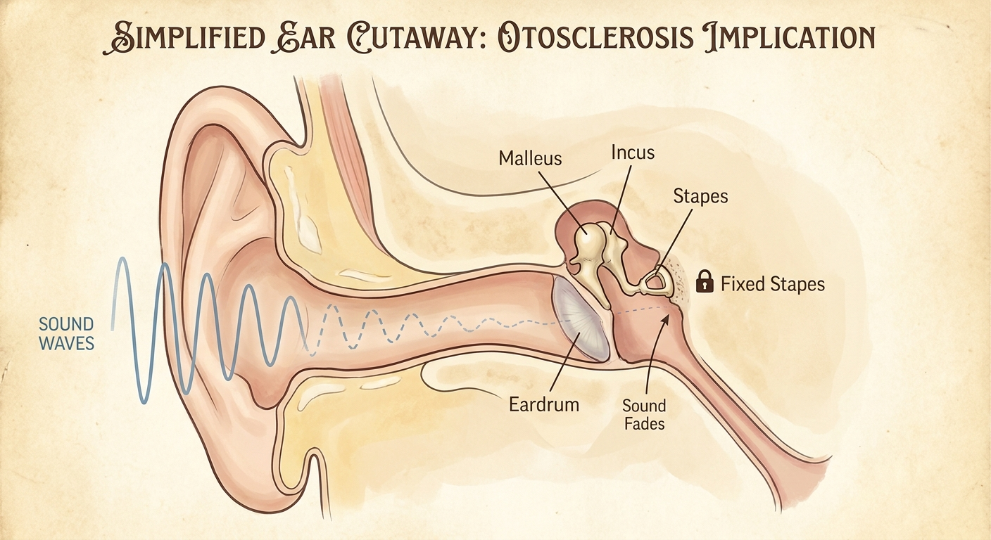 Otosclerosis: Hereditary Hearing Loss Causes, Symptoms, and Treatment