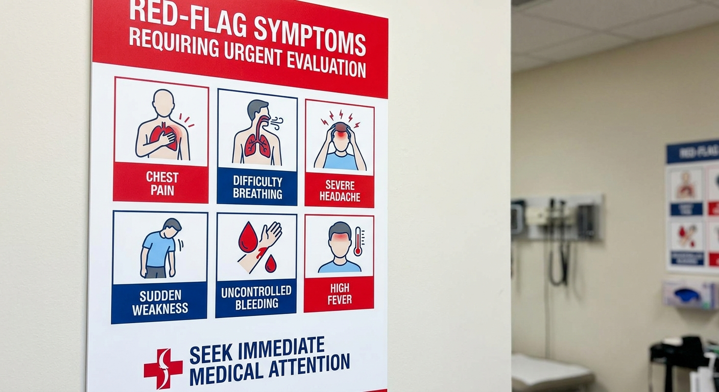 Red-flag ear and hearing symptoms that need medical care