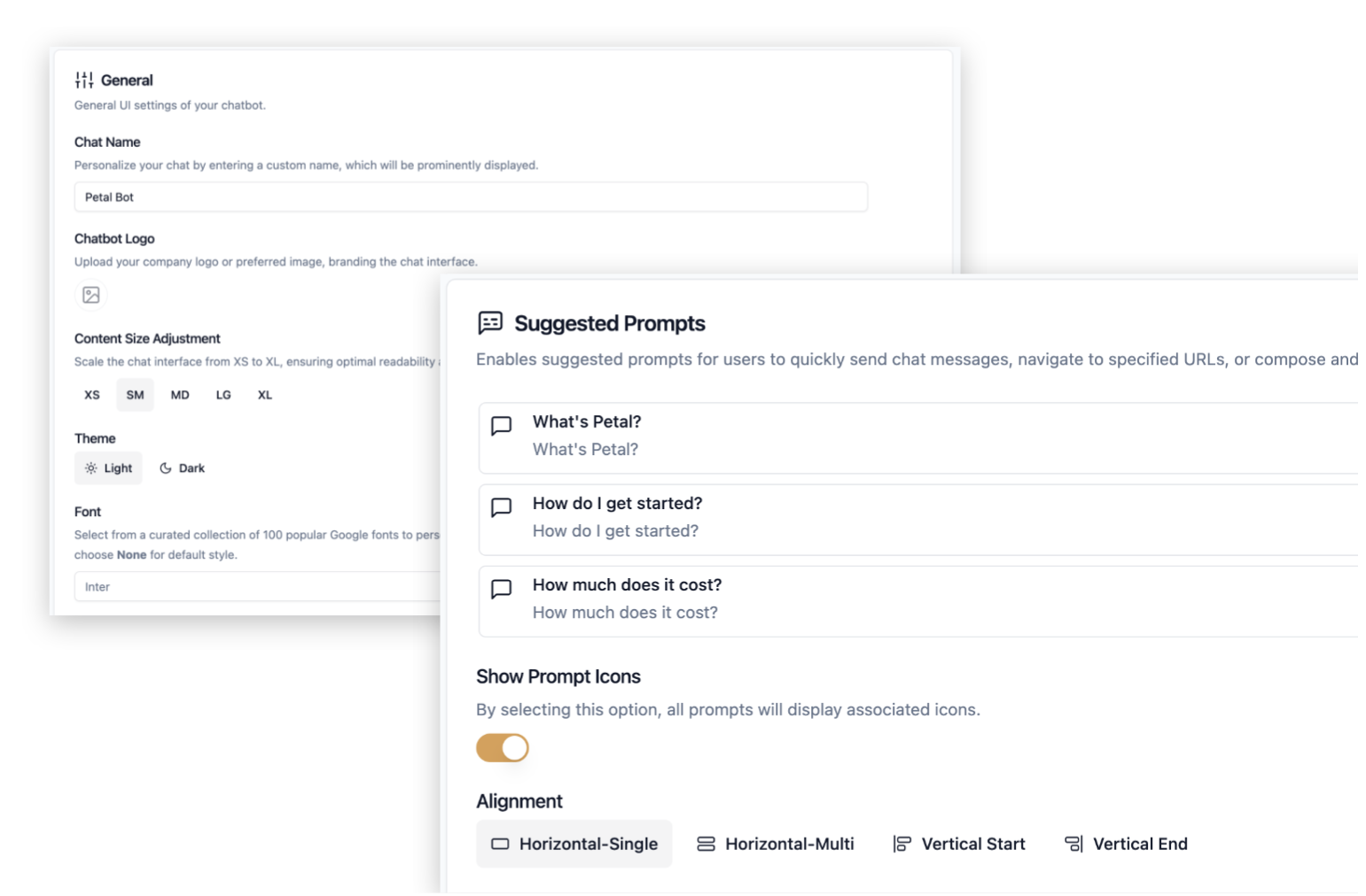 [interface] image of an ai software interface with modern features
