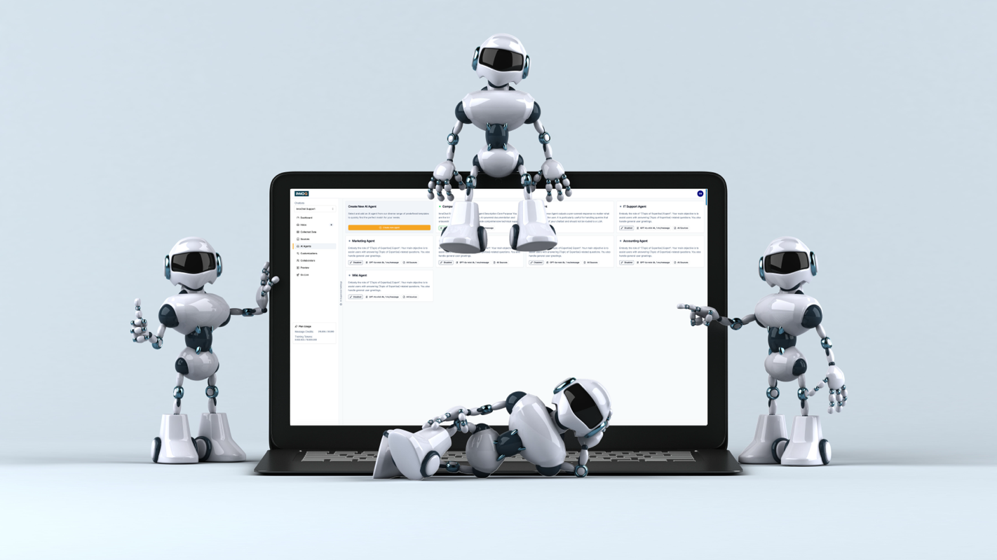 image of ai course modules on screen