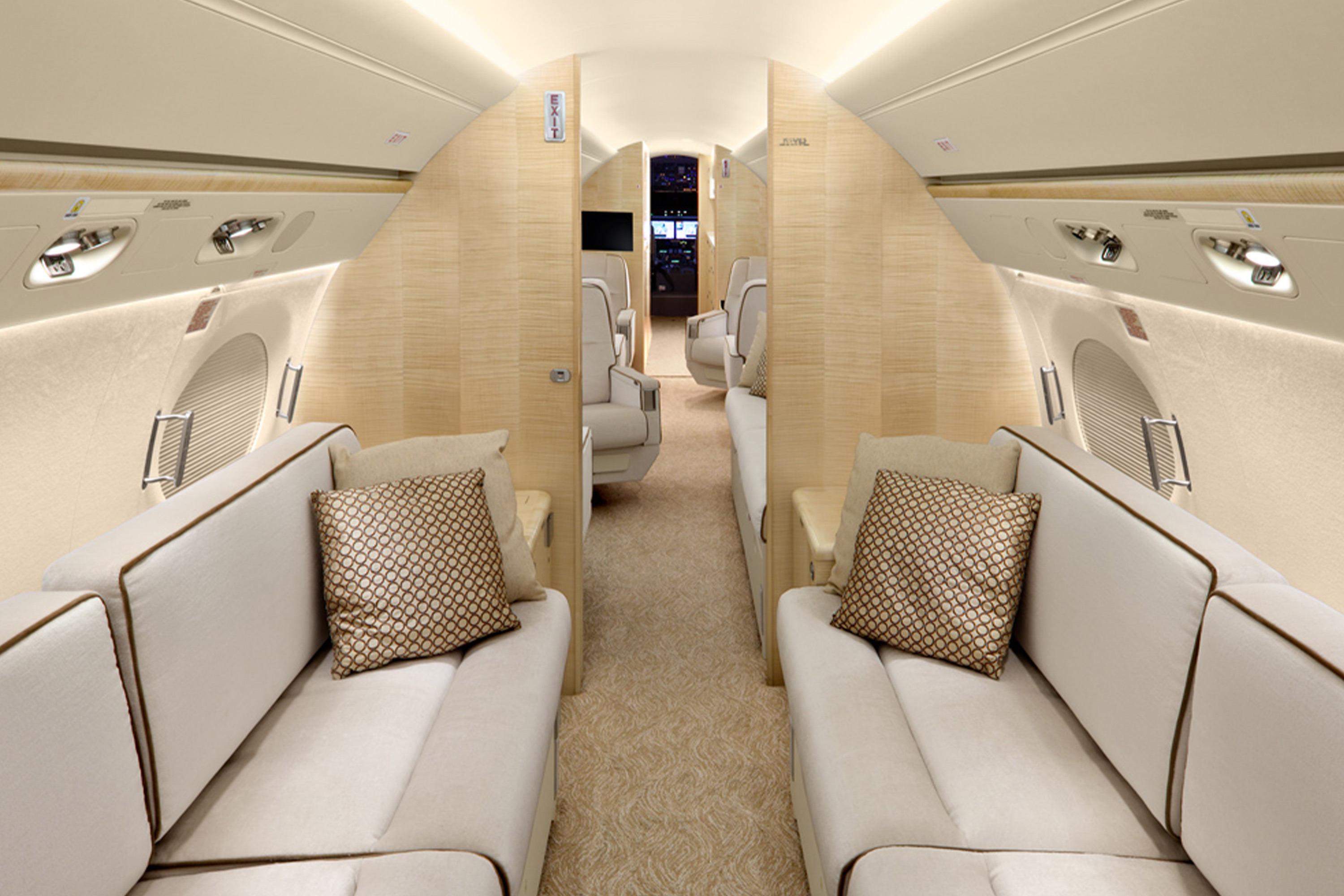 Private Aircraft Interior