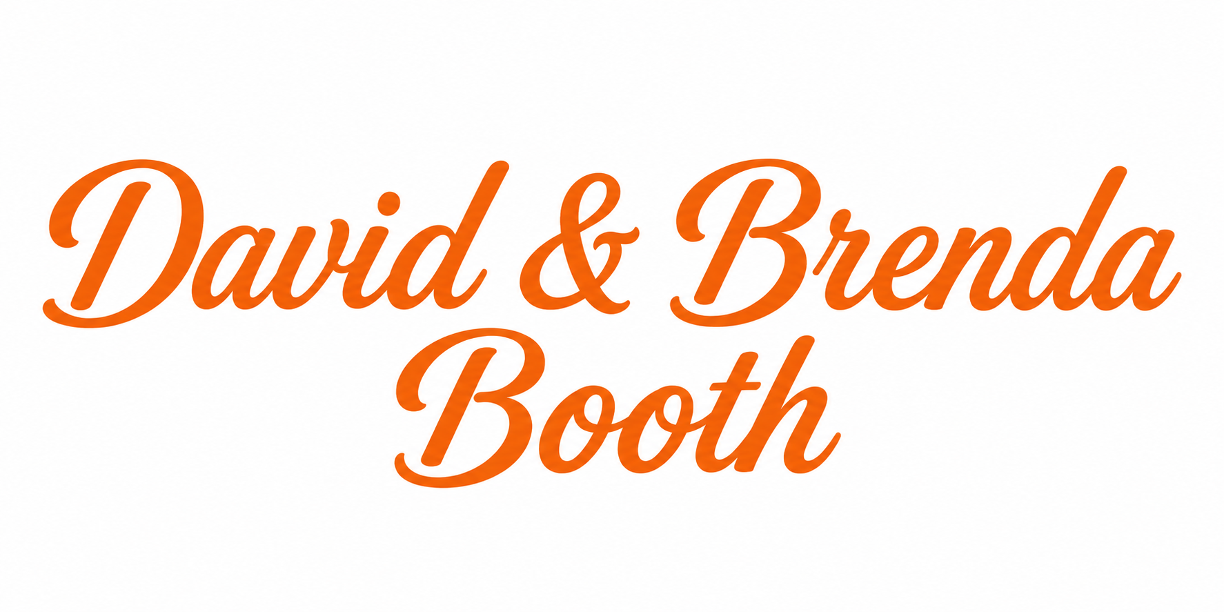 David & Brenda Booth