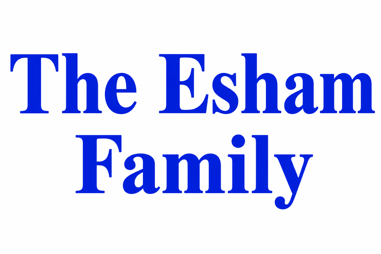 Esham Family