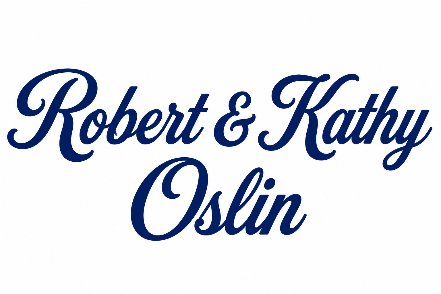 Robert & Kathy Oslin