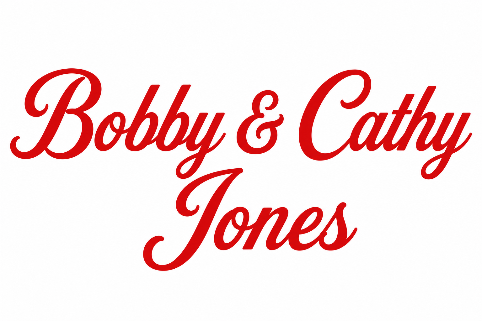 Bobby & Cathy Jones