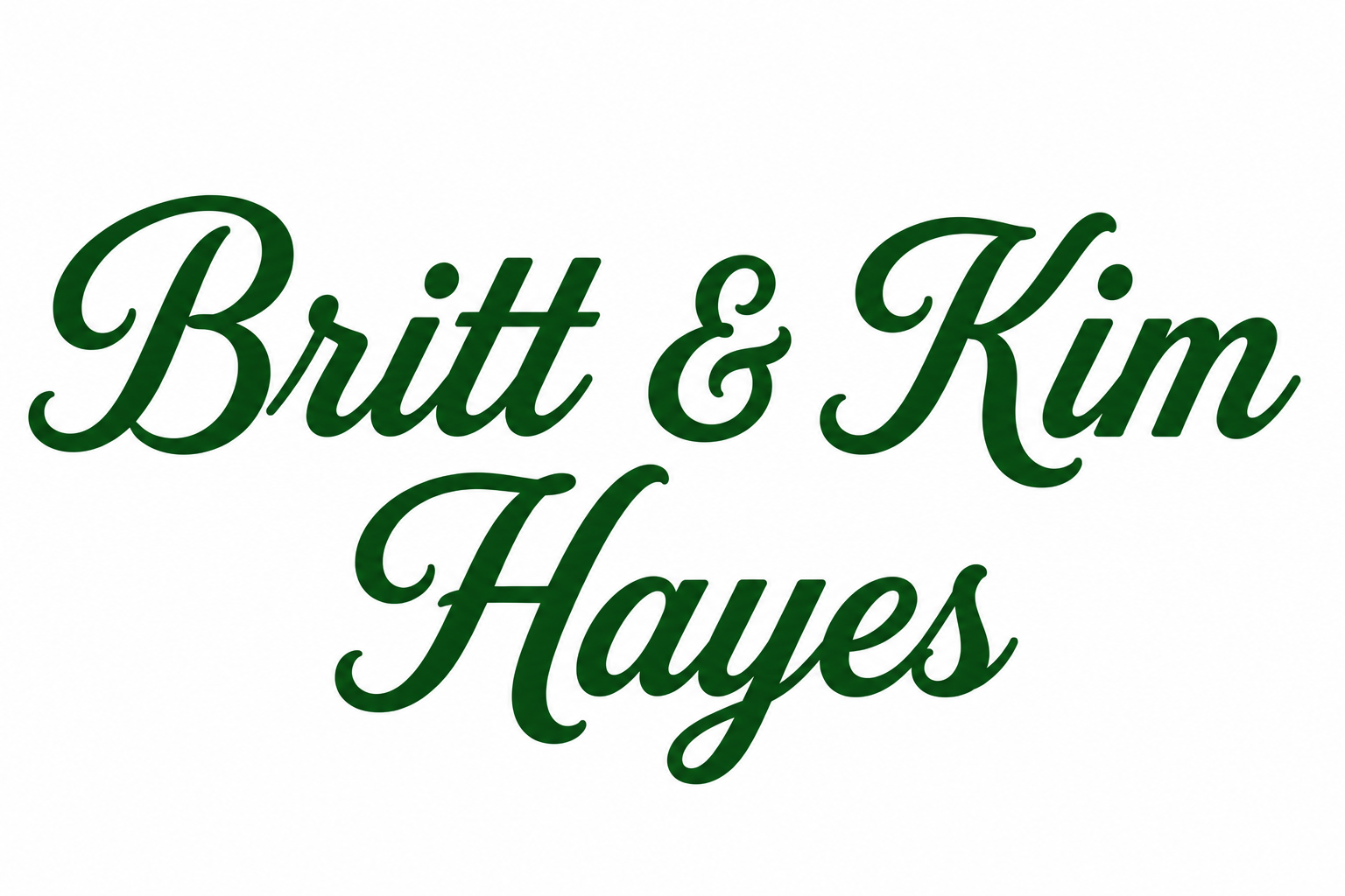 Britt & Kim Hayes