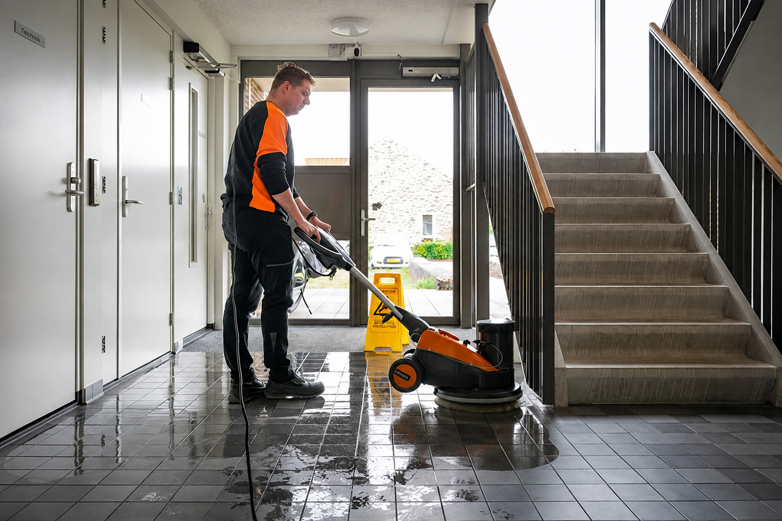 Specialistisch vloeronderhoud door DJM voor een schoon en veilig resultaat