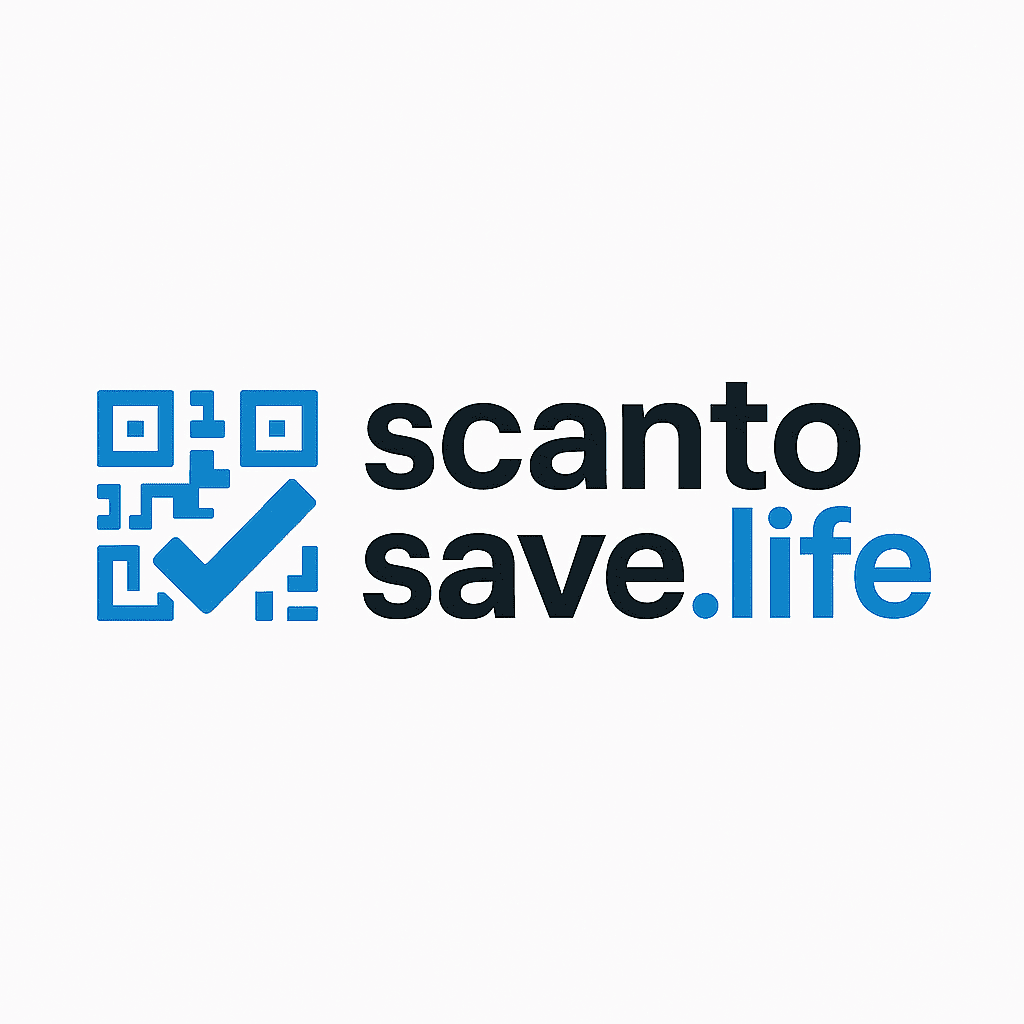 Logo of the Rescue QR code service