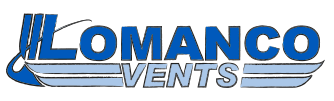 Lomanco Vents logo – trusted roof ventilation manufacturer