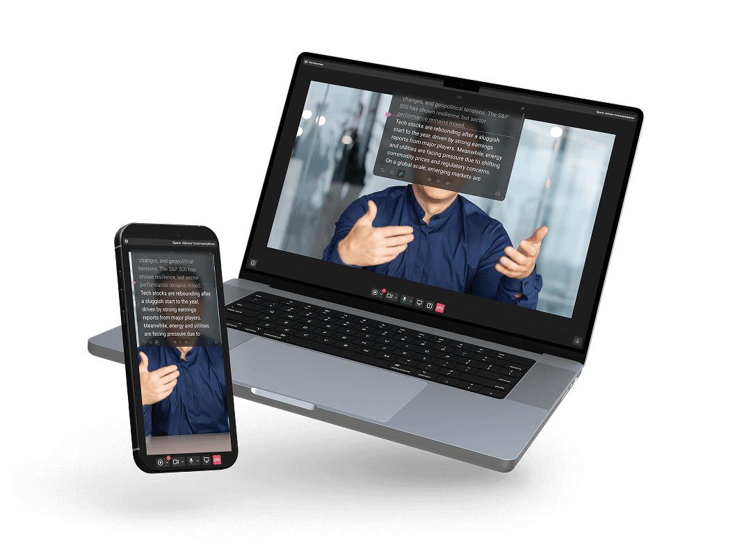 Socialive Recording Booth on both mobile and desktop devices
