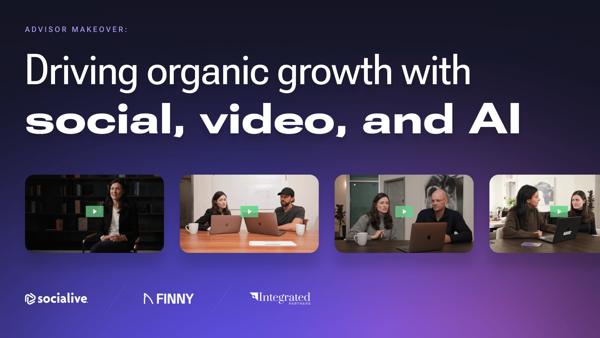 Webinar image for Advisor Makeover