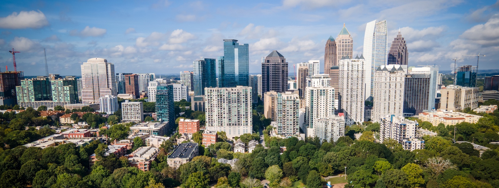 The Atlanta, Georgia skyline