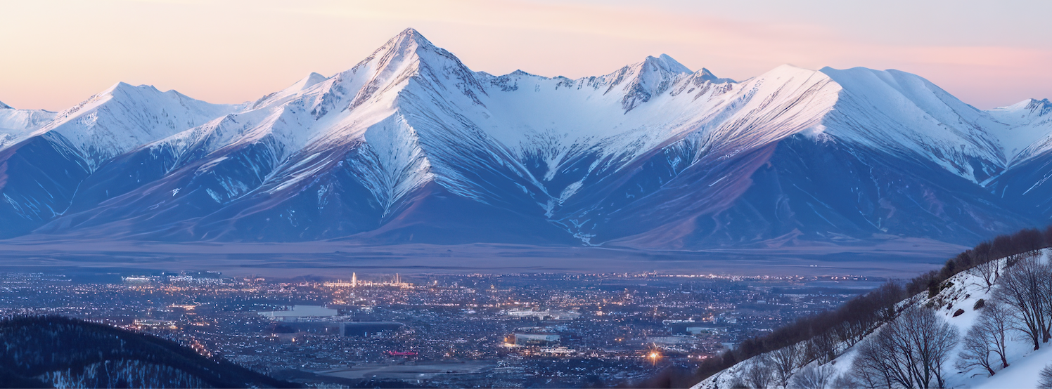 Sandy, Utah valley shot