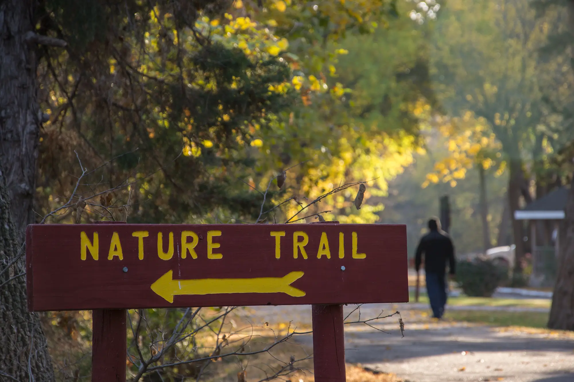 Hall County Park is a favorite place locals to walk and has a nice campground as well.