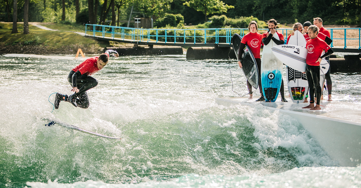 A New Type of Landlocked Surfing