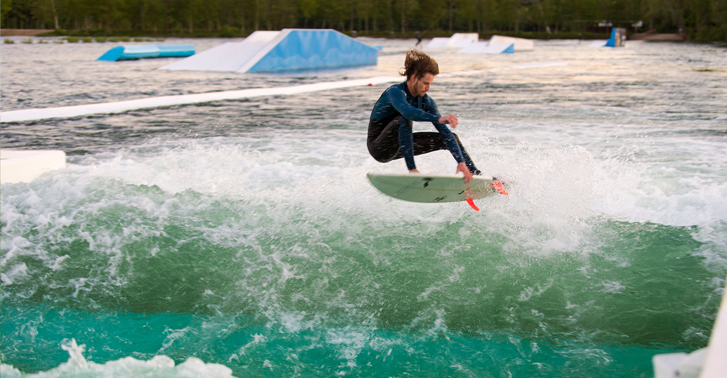 The World’s First Floating Surf Pool