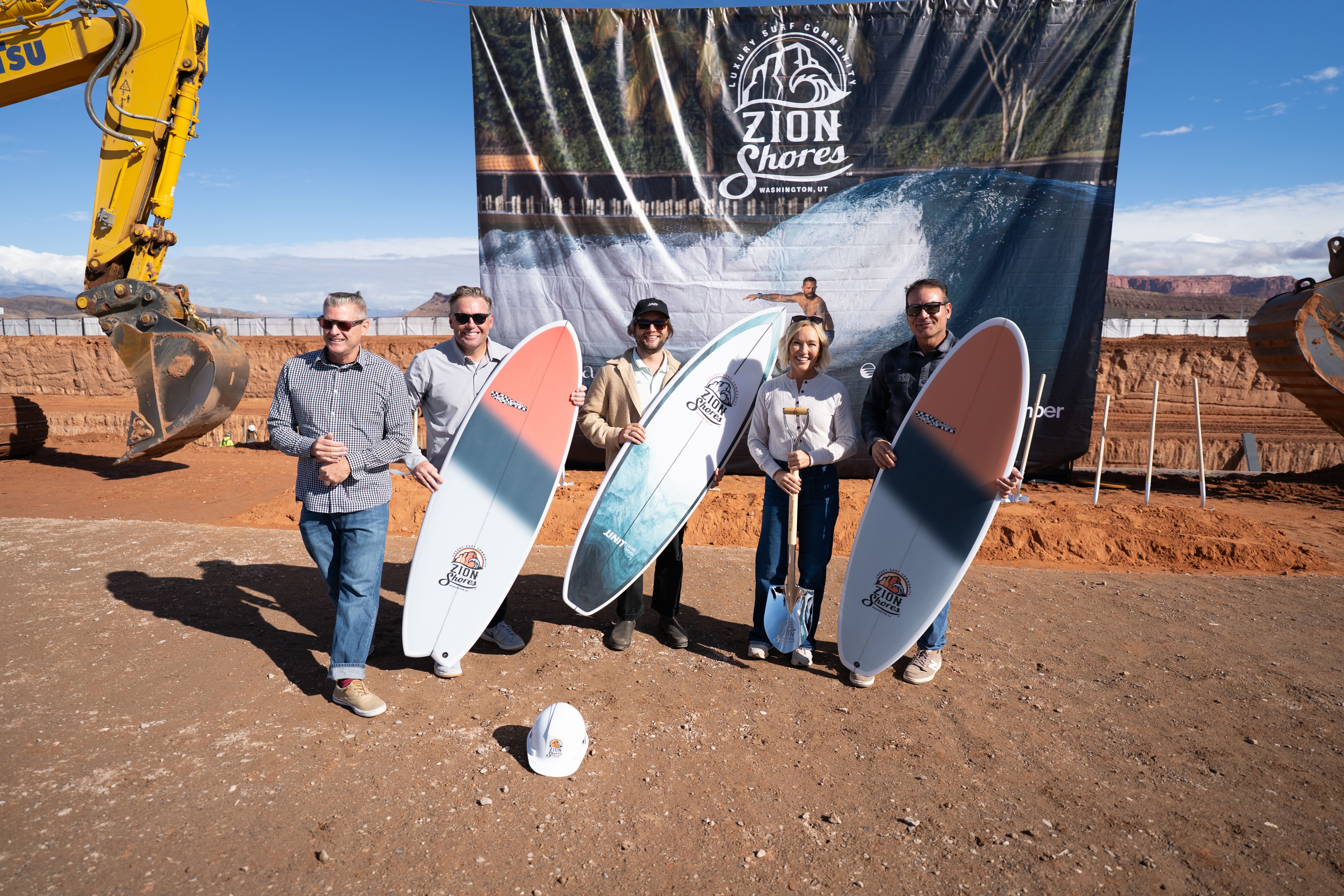Foundation Ceremony at Zion Shores