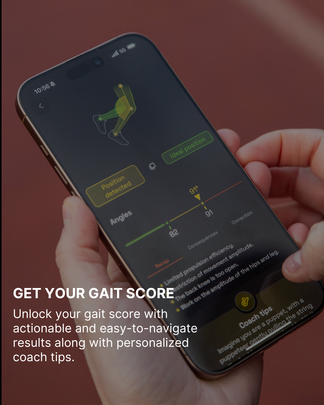 Step 4: Get your Gait Score