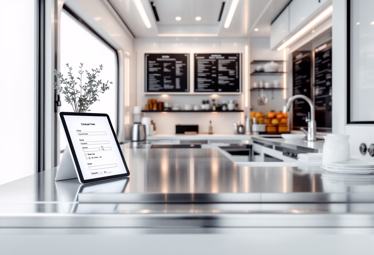 [background image] image of contact form station (for a food truck)