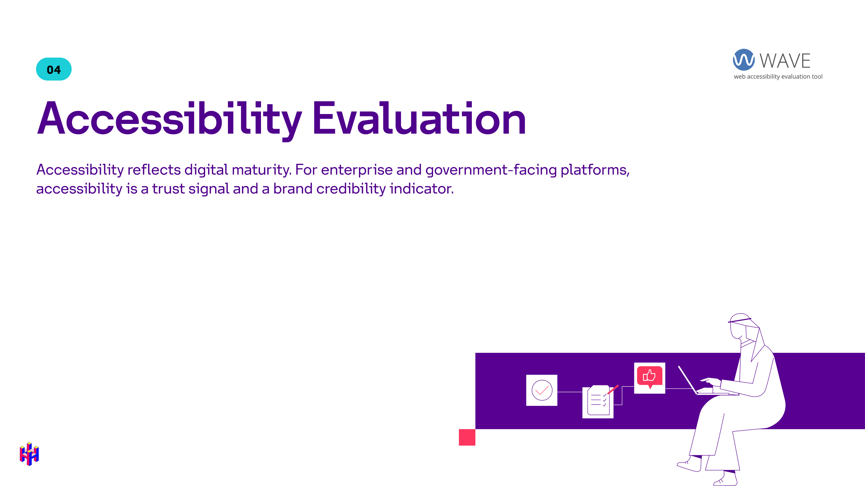 Section 4: Accessibility Evaluation powered by WAVE